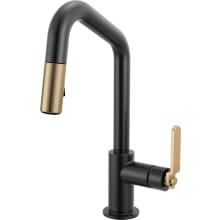 Litze 1.8 GPM Single Hole Pull Down Kitchen Faucet