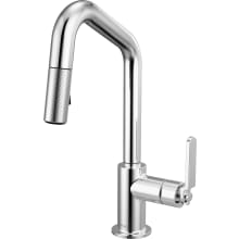 Litze 1.8 GPM Single Hole Pull Down Kitchen Faucet