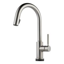 Solna Pull-Down Kitchen Faucet with On/Off Touch Activation and Hidden Magnetic Docking Spray Head - Limited Lifetime Warranty (5 Year on Electronic Parts)