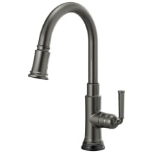 Rook 1.8 GPM Single Hole Pull Down Kitchen Faucet with MagneDock and SmartTouch - Limited Lifetime Warranty (5 Year on Electronic Parts)