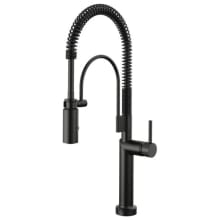Odin 1.8 GPM Semi-Professional Kitchen Faucet with On/Off Touch Activation and Two-function Wand - Less Handle