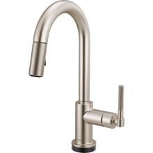 Litze 1.8 GPM Single Hole Pull Down Kitchen Faucet