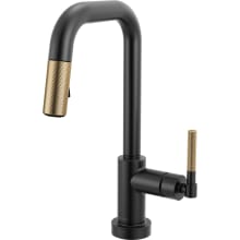 Litze 1.8 GPM Single Hole Pull Down Kitchen Faucet