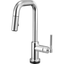 Litze 1.8 GPM Single Hole Pull Down Kitchen Faucet