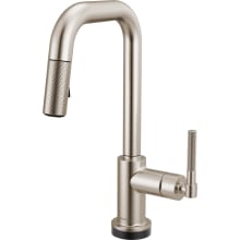 Litze 1.8 GPM Single Hole Pull Down Kitchen Faucet