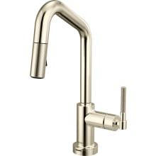 Litze 1.8 GPM Single Hole Pull Down Kitchen Faucet