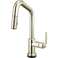 Litze 1.8 GPM Single Hole Pull Down Kitchen Faucet