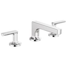 Kintsu 1.5 GPM Widespread Lavatory Faucet with Low Spout - Less Pop-Up Drain and Handles