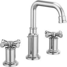 Atavis 1.2 GPM Widespread Bathroom Faucet with Pop-Up Drain Assembly Less Handles - Limited Lifetime Warranty