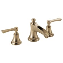Rook 1.5 GPM Widespread Bathroom Faucet with Pop-Up Drain Assembly Less Handles - Limited Lifetime Warranty