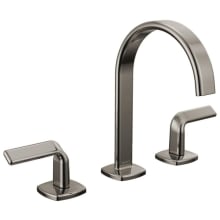 Allaria 1.2 GPM Widespread Bathroom Faucet with Arc Spout - Less Handles