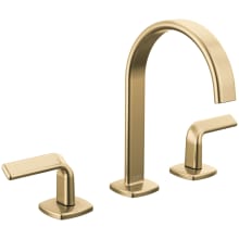 Allaria 1.2 GPM Widespread Bathroom Faucet with Arc Spout - Less Handles