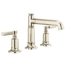 Invari 1.2 GPM Widespread Bathroom Faucet with Pop-Up Drain Assembly Less Handles - Limited Lifetime Warranty