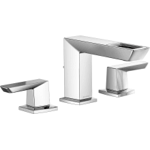 Vettis 1.2 GPM Widespread Bathroom Faucet with Double Handles - Limited Lifetime Warranty