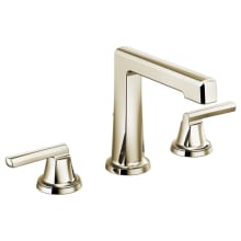 Levoir 1.2 GPM High Spout Widespread Bathroom Faucet with Pop-Up Drain Assembly Less Handles - Limited Lifetime Warranty