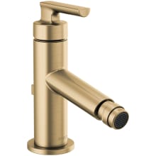 1.8 GPM Single Hole Bidet Faucet with Pop-Up Drain Assembly
