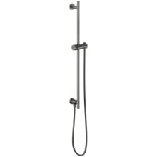 Essential 30" Linear Round Slide Bar with Hose and Integrated Wall Supply