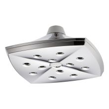 Charlotte 8-1/4" Single Function Ceiling Mount Raincan Shower Head with H2Okinetic Technology - 1.75 GPM
