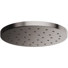 Essential 2.5 GPM 14" Single Function Round Metal Raincan Shower Head with H2Okinetic Technology