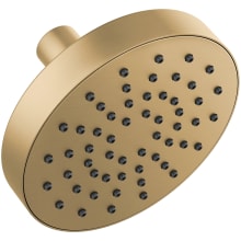 Essential 2.5 GPM Single Function Metal Shower Head with TouchClean Technology