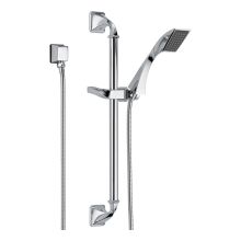 Virage 1.75 GPM Hand Shower Package with Slide Bar, Hose, and Wall Supply