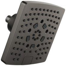 Essential 2.5 GPM H2OKinetic Square Multi-Function Showerhead
