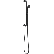Atavis 1.75 GPM Multi Function Hand Shower Package with Included Slide Bar, Hose, and Wall Supply - Limited Lifetime Warranty