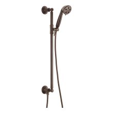 Rook 1.75 GPM Multi Function Hand Shower Package - Includes Slide Bar, Hose, and Wall Supply