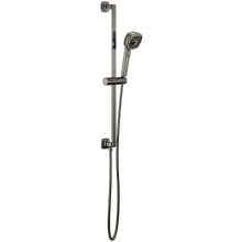Allaria 1.75 GPM Multi Function Hand Shower Package - Includes Slide Bar, Hose and Integrated Elbow