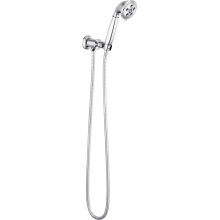 Atavis 1.75 GPM Multi Function Hand Shower Package with Included Hose, Holder and Wall Supply - Limited Lifetime Warranty