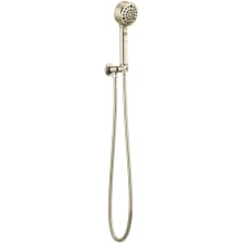 Invari 1.75 GPM Multi Function Hand Shower with H2OKinetic Technology with Included Hose Hand Shower Holder and Integrated Wall Supply - Limited Lifetime Warranty