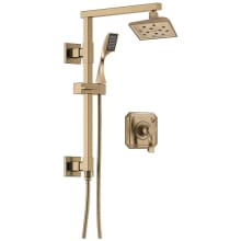 Virage Thermostatic Shower Column Shower System with Shower Head and Hand Shower - Rough-in Valve Included