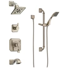 Virage Thermostatic Tub and Shower System with Shower Head and Hand Shower - Rough-in Valve Included