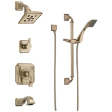 Virage Thermostatic Tub and Shower System with Shower Head and Hand Shower - Rough-in Valve Included