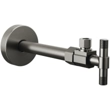 Litze Angled Supply Stop Valve with Knurled T Lever Handle - Less Supply Line