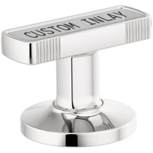 Kintsu Bathroom Faucet Knob Handle Kit with Custom Inlay