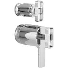 Kintsu Thermostatic Knob Handle Only with Integrated Diverter Handle - Less Trim
