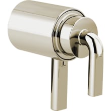 Litze Handle Kit for Thermostatic Valve Trim with Integrated Volume Control - Notch Lever Handle