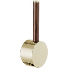 Odin Collection Pull-Down Kitchen Faucet Lever Handle with Wood Accent