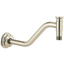 Invari 11" Wall Mounted Shower Arm and Flange