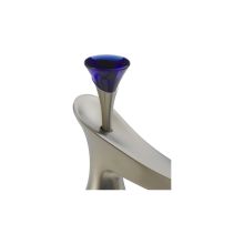 Blue Glass Finial for Widespread Faucets from the RSVP Collection