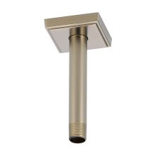 Essential 6" Ceiling Mounted Shower Arm and Square Flange