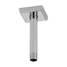 Essential 6" Ceiling Mounted Shower Arm and Square Flange