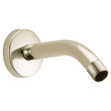Essential 7" Wall Mounted Shower Arm and Flange
