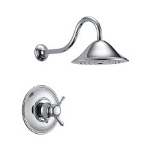 Shower Valve Trim Double Handle Less Valve with TempAssure Technology from the Traditional Collection