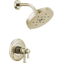 Atavis Thermostatic Shower Only Trim Package with 1.75 GPM Multi Function Shower Head and Integrated Volume Control - Less Rough In