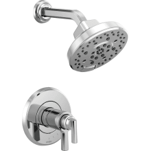 Levoir Shower Only Trim Package with Multi Function Shower Head with H2Okinetic Technology and TempAssure