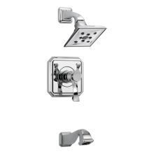 Virage Thermostatic Valve Trim Single Handle with Single Function 1.75 GPM Shower Head and Tub Spout with H2Okinetic and TempAssure Technologies
