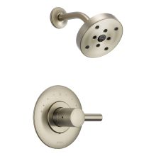 Shower Valve Trim Single Handle Pressure Balance Less Tub Spout with H2Okinetic Technology from the Euro Collection