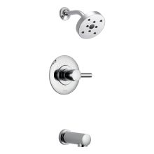 Tub and Shower Valve Trim Single Handle Pressure Balance with H2Okinetic Technology from the Euro Collection